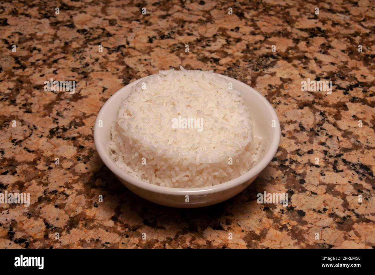 Authentic food known as white Asian rice Stock Photo - Alamy