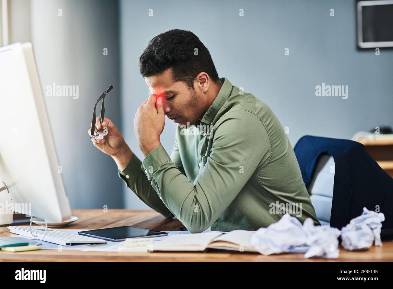 Pain in the eyes hi-res stock photography and images - Alamy