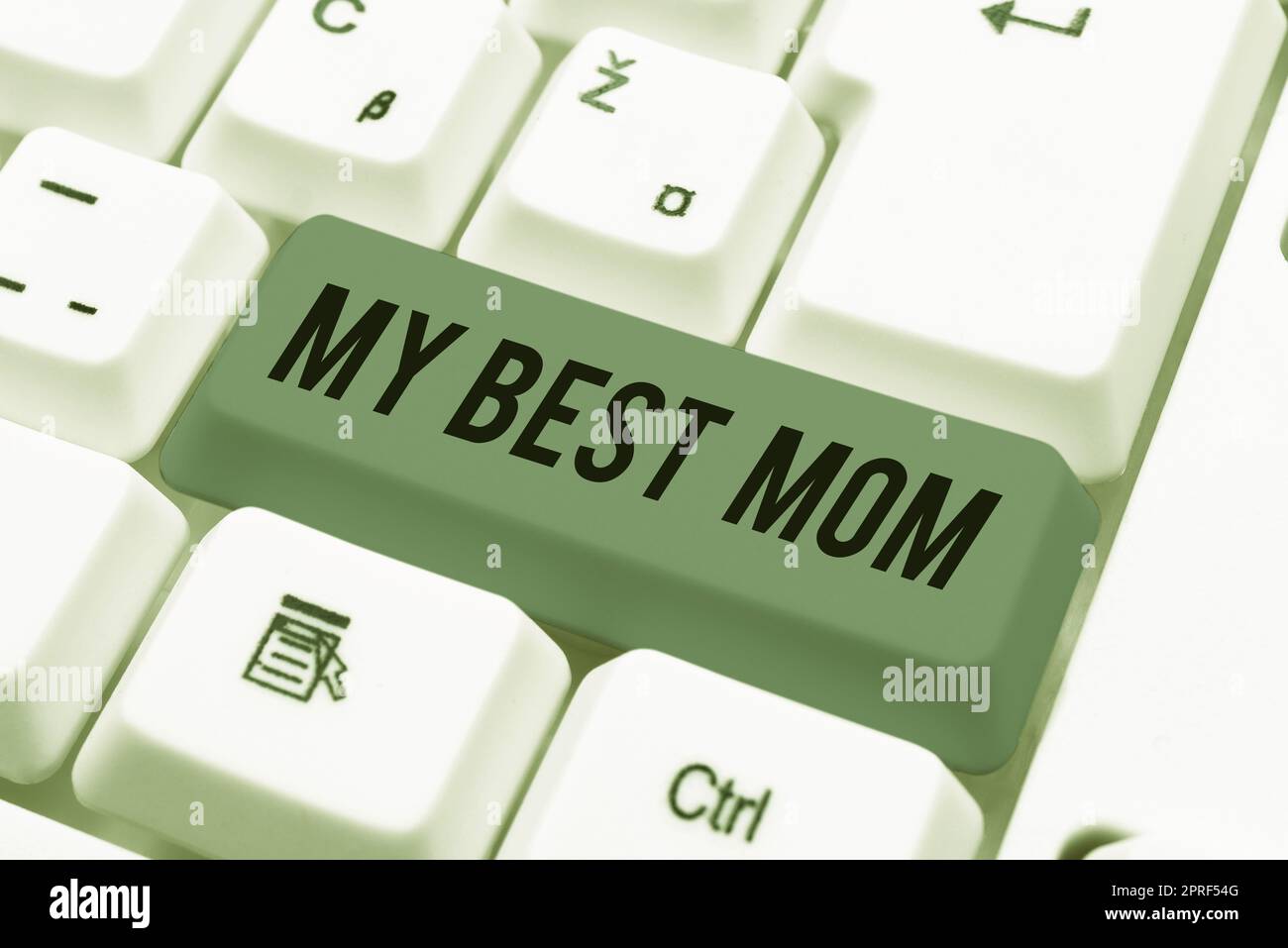 Text sign showing My Best Mom. Business showcase Admire have affection good feelings love to your mother -48677 Stock Photo