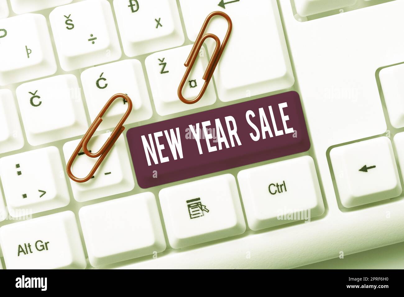 Handwriting text New Year Sale. Word Written on Final holiday season discounts price reductions Offers Piece Of Cardboard On Floor With Important Information Written In. Stock Photo