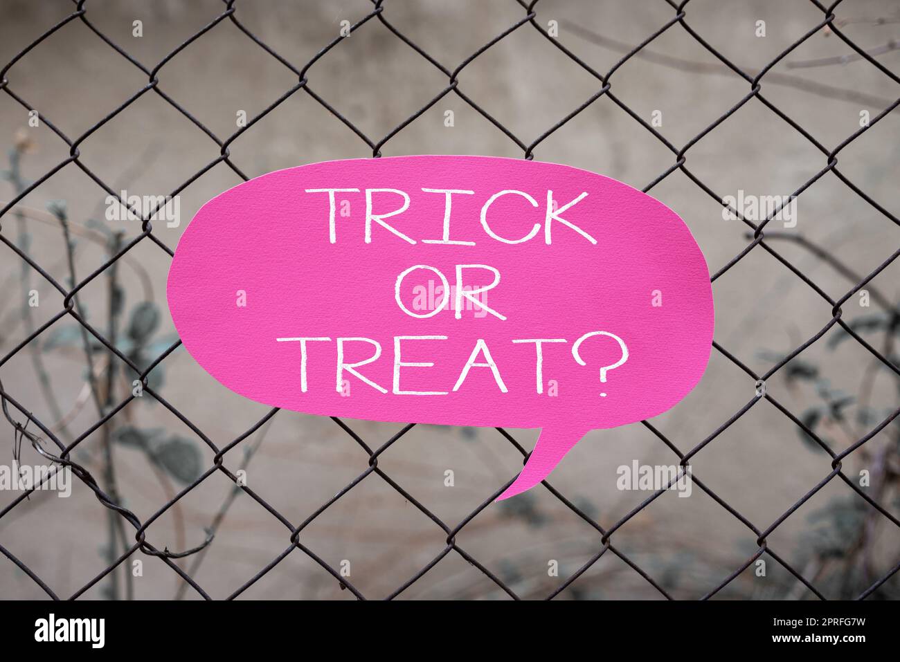 Inspiration showing sign Trick Or Treat. Business concept Halloween tradition consisting in asking for sweets Blank Geometric Shapes For Business Advertisement And Promotion. Stock Photo