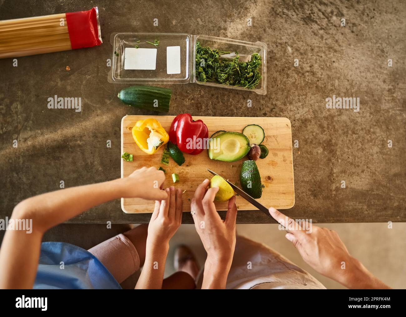 Happy Adult Mother Daughter Aprons Smiling Each Other While Cooking Stock  Photo by ©AllaSerebrina 222788608