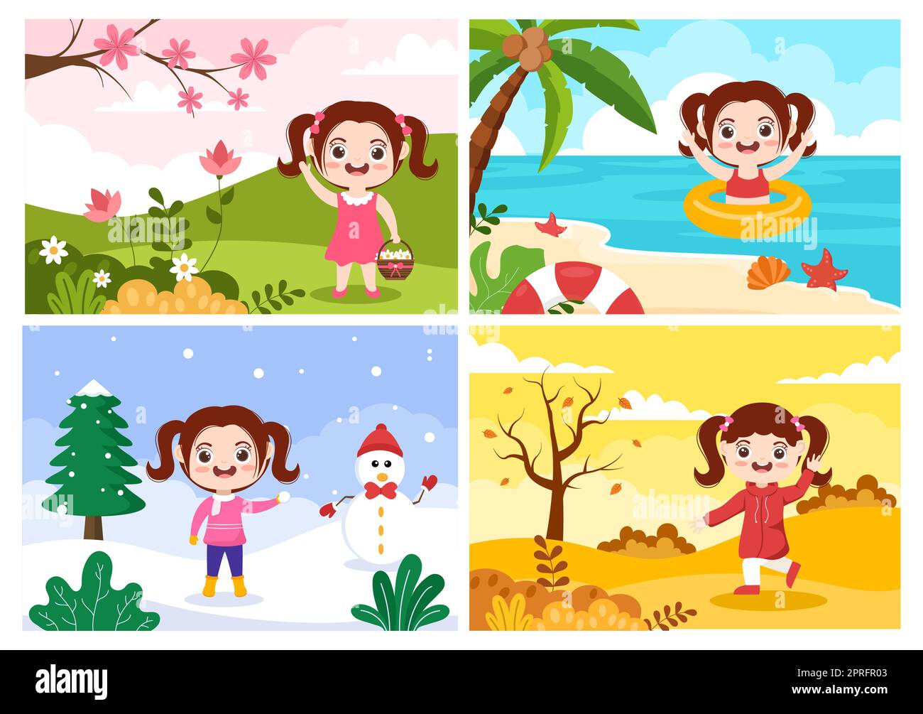 Seasons Clipart For Kids