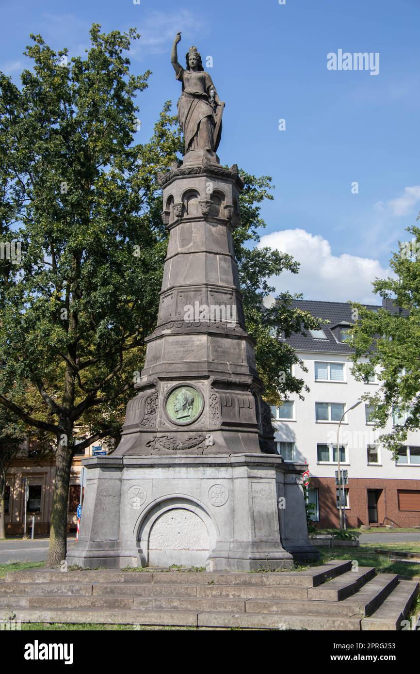 Landmark in Witten for world war victims Stock Photo
