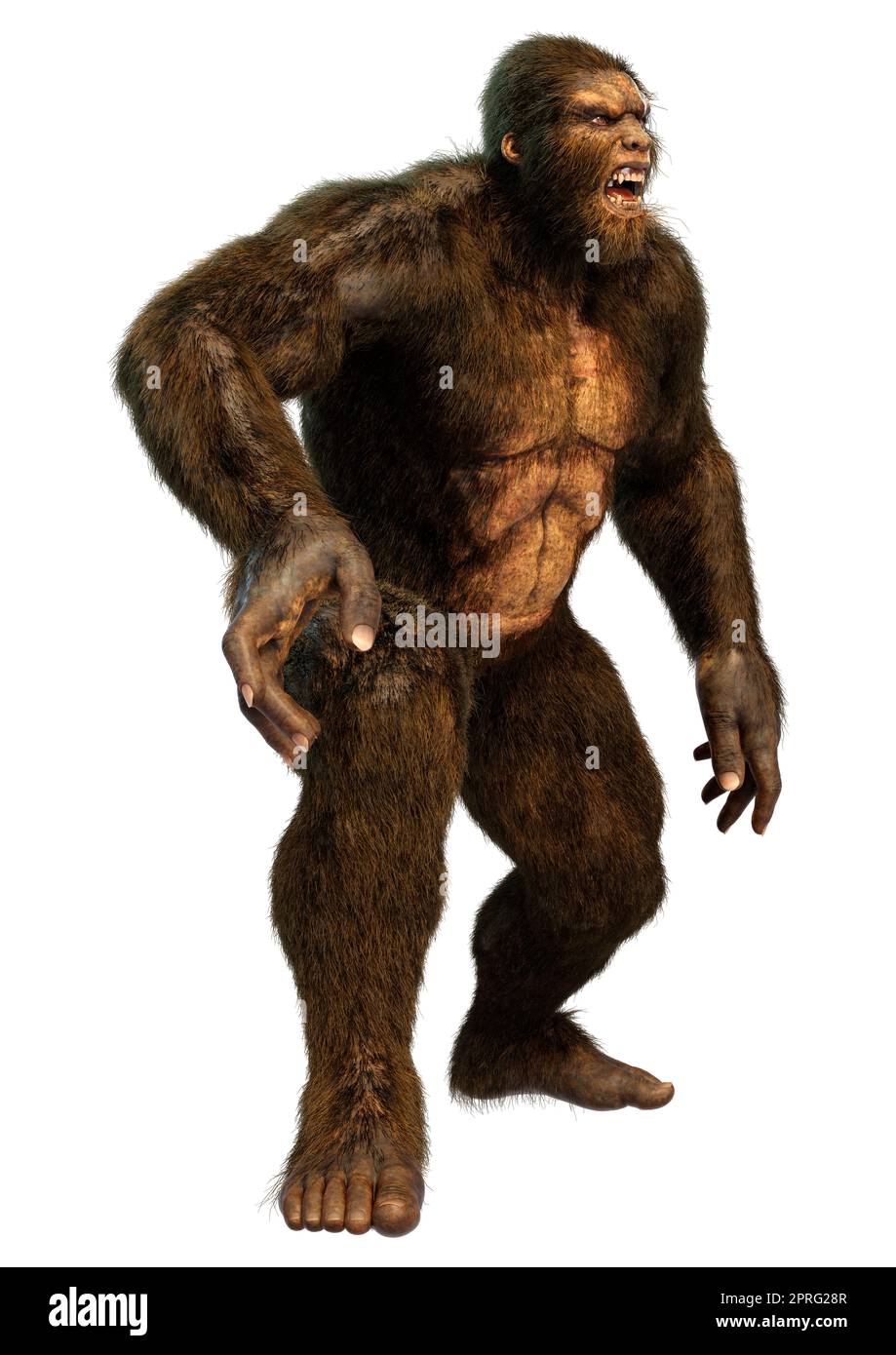 Big foot yeti hi-res stock photography and images - Alamy