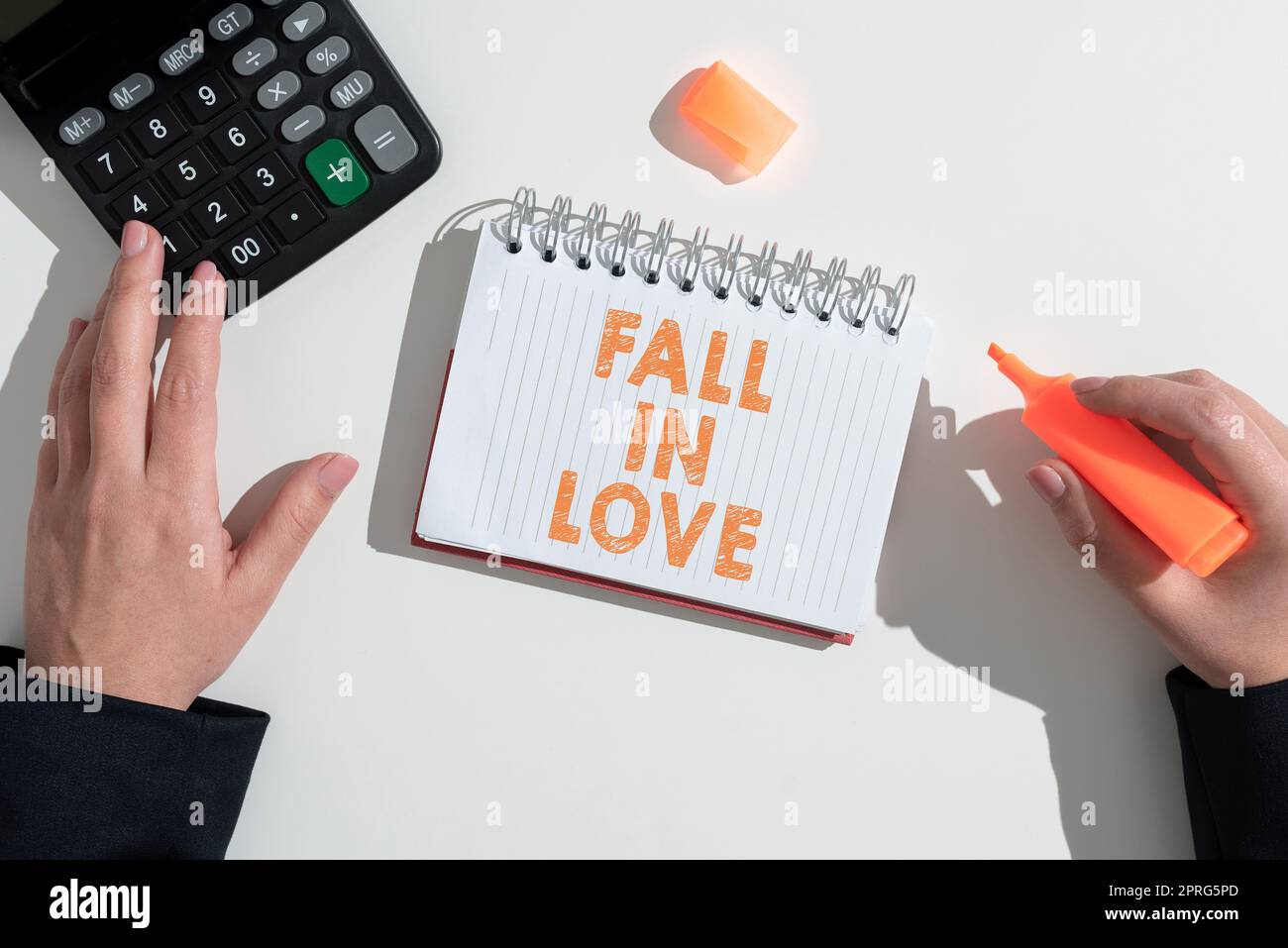Conceptual display Fall In Love. Business showcase Feeling loving emotions about someone else Romance Happiness Stock Photo