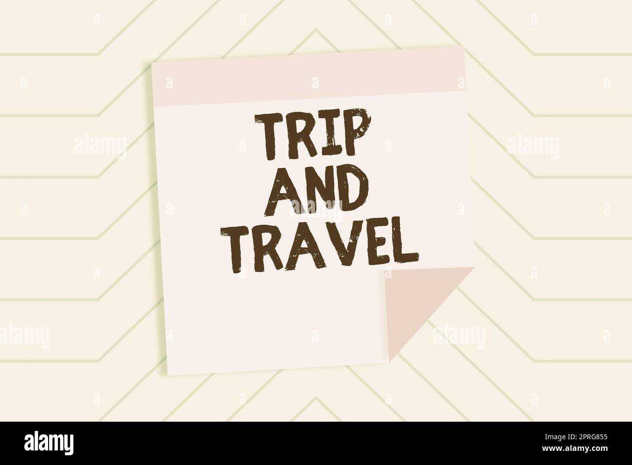 Text sign showing Trip And Travel. Business showcase Journeys for vacation cheerful happy knowing new places Stock Photo