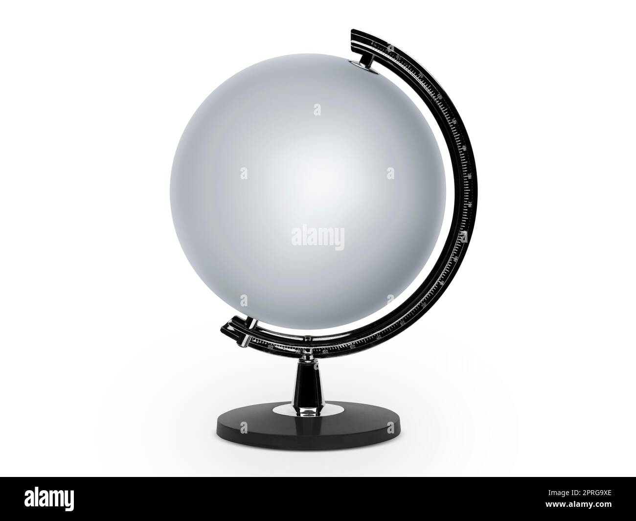 Globe isolated on white background Stock Photo - Alamy