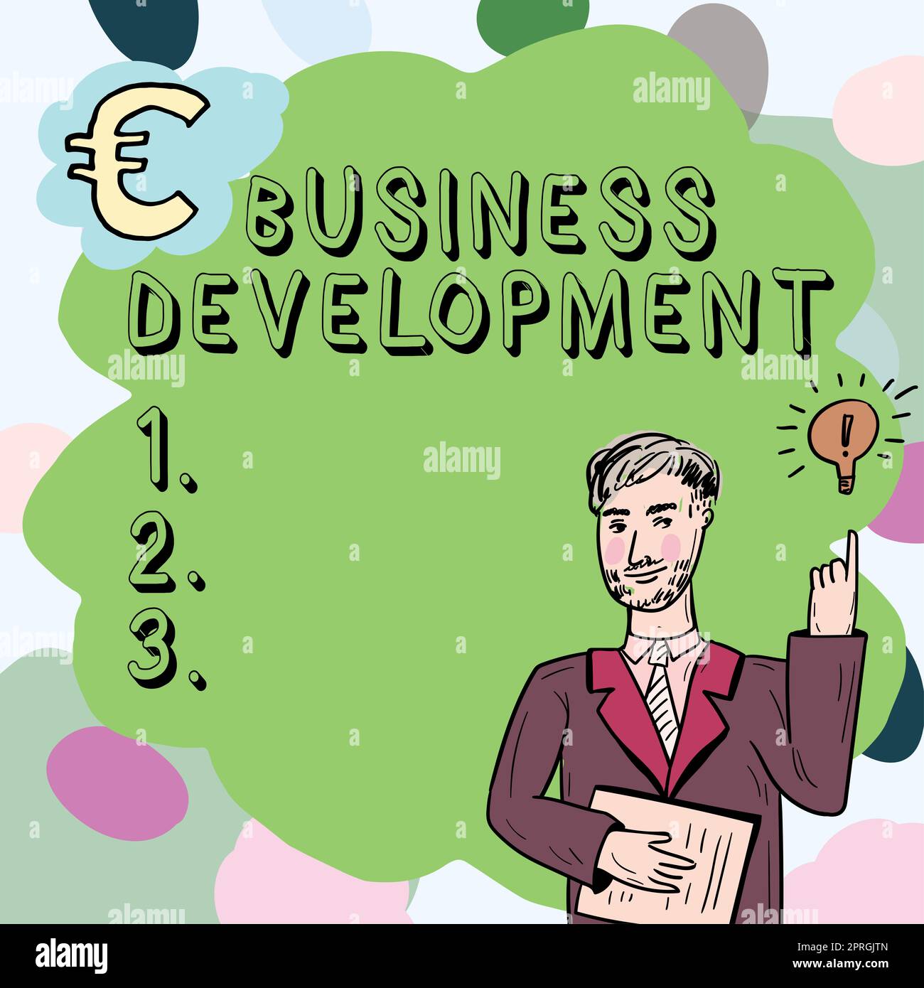 Sign displaying Business Development, Word for Implement Growth Value ...