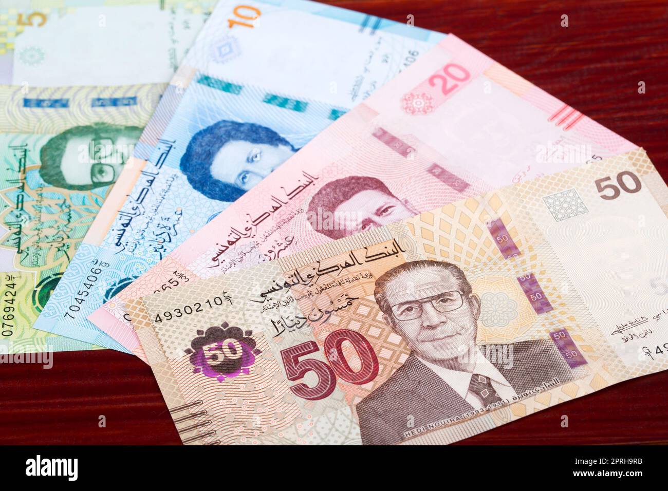 tunisian-money-dinars-new-series-of-banknotes-stock-photo-alamy