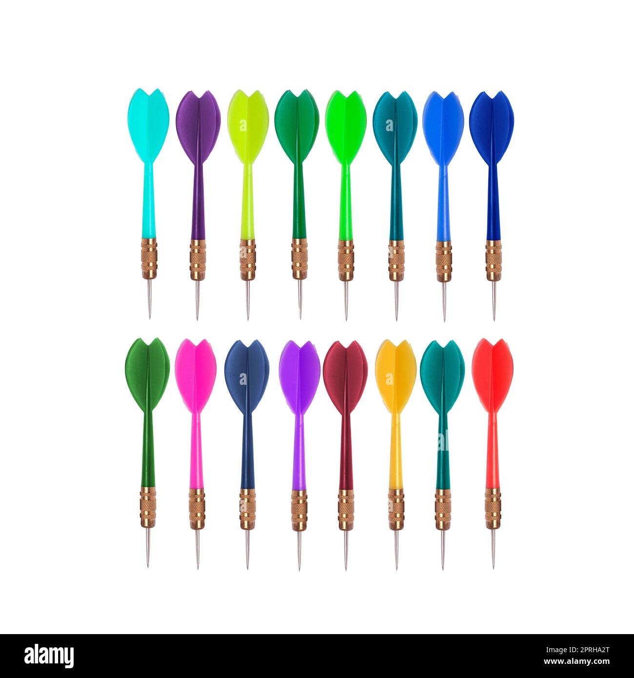 Dart isolated on white background Stock Photo
