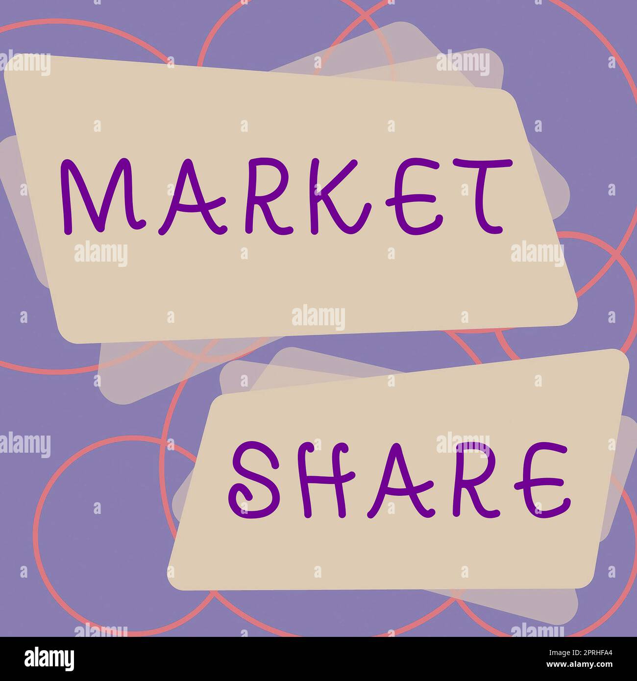 Hand writing sign Market Share, Word Written on The portion of a market ...