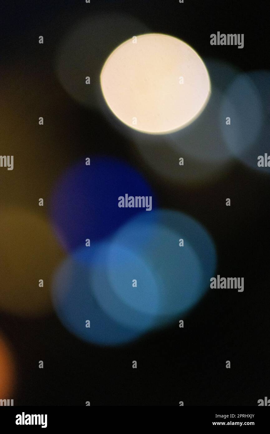 Circles of lights out of focus for background Stock Photo Alamy