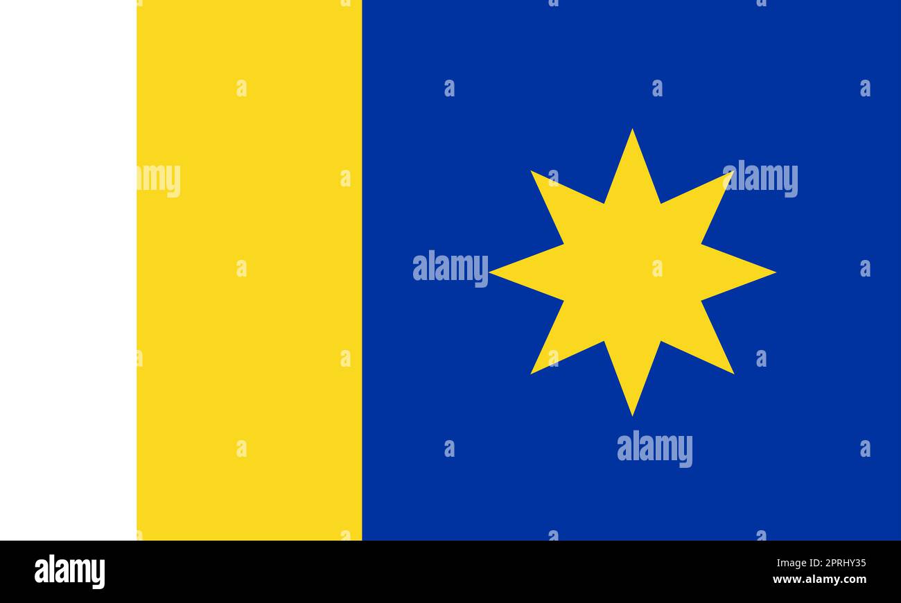 The flag of the city of Hutchinson Kansas USA Stock Photo Alamy