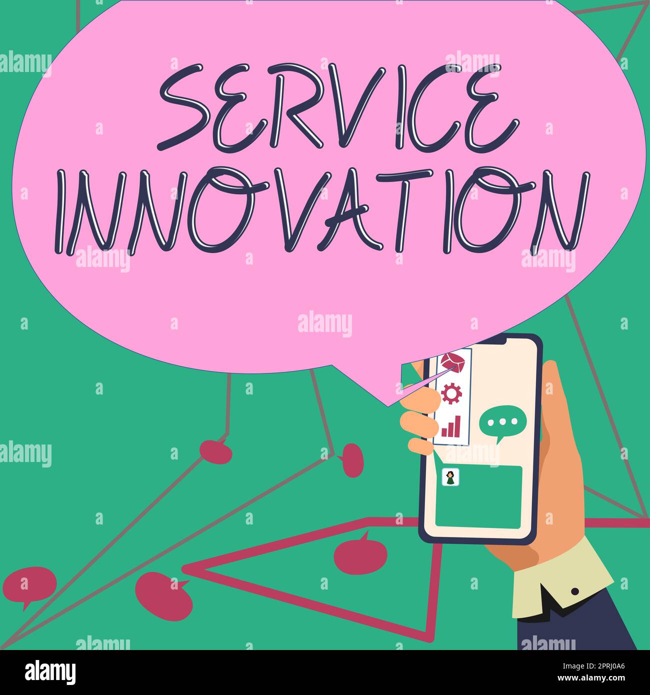 Conceptual caption Service InnovationImproved Product Line Services ...