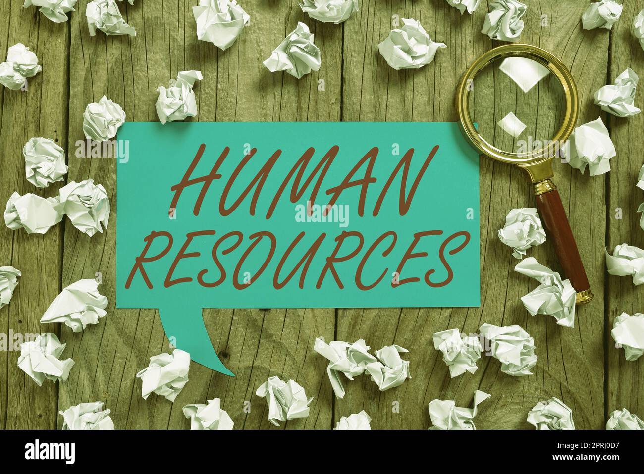Handwriting text Human ResourcesThe people who make up the workforce of an organization. Conceptual photo The showing who make up the workforce of an organization Stock Photo