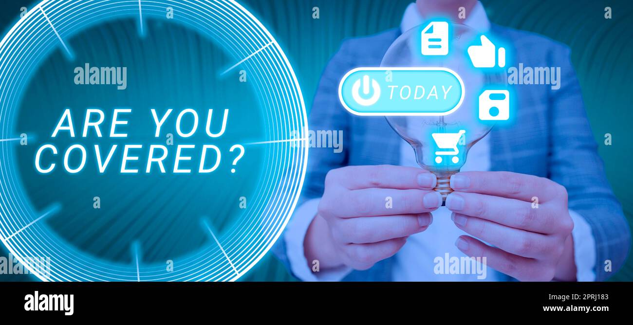 Text caption presenting Are You CoveredAsking about how medications are