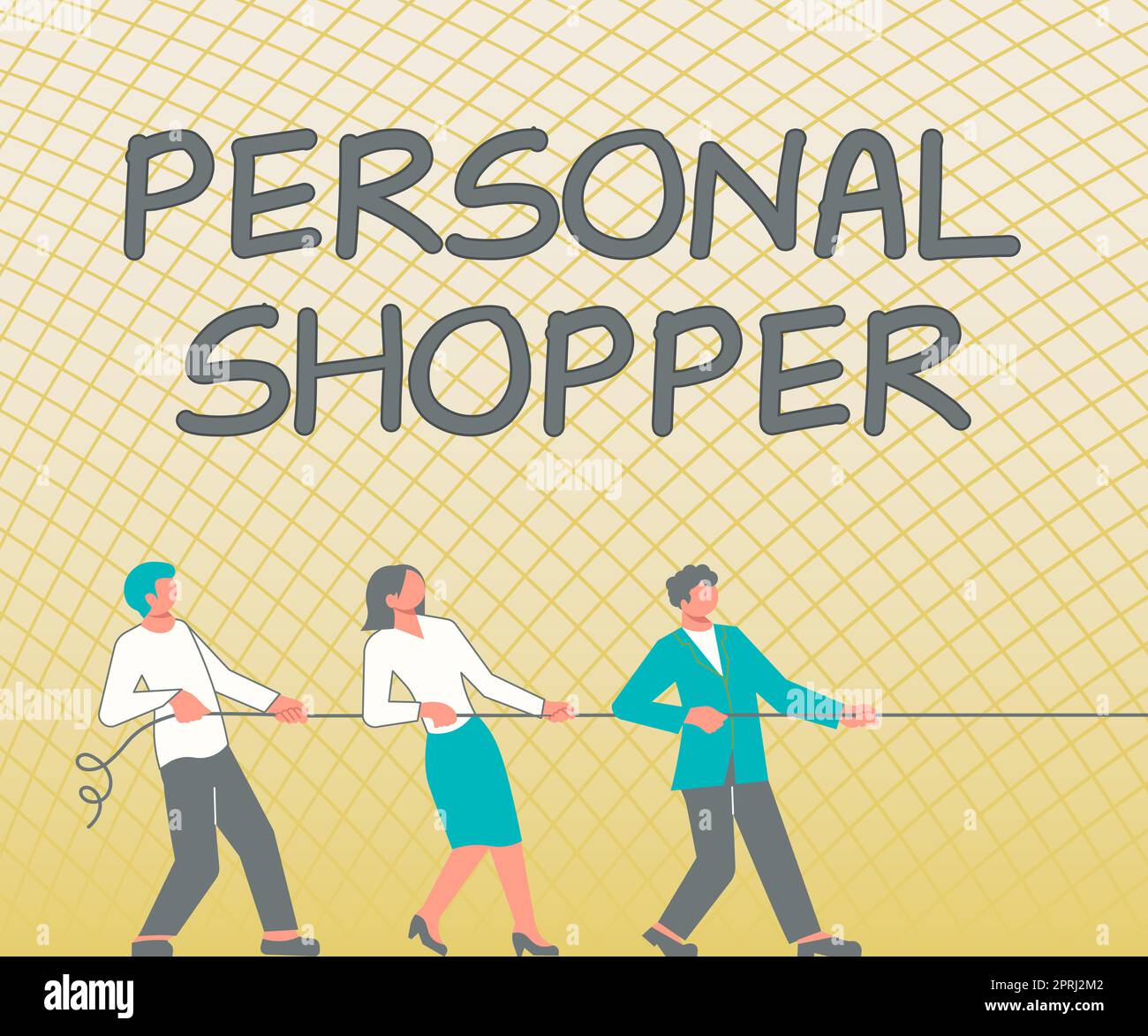 Handwriting text Personal Shopper, Concept meaning looking for a