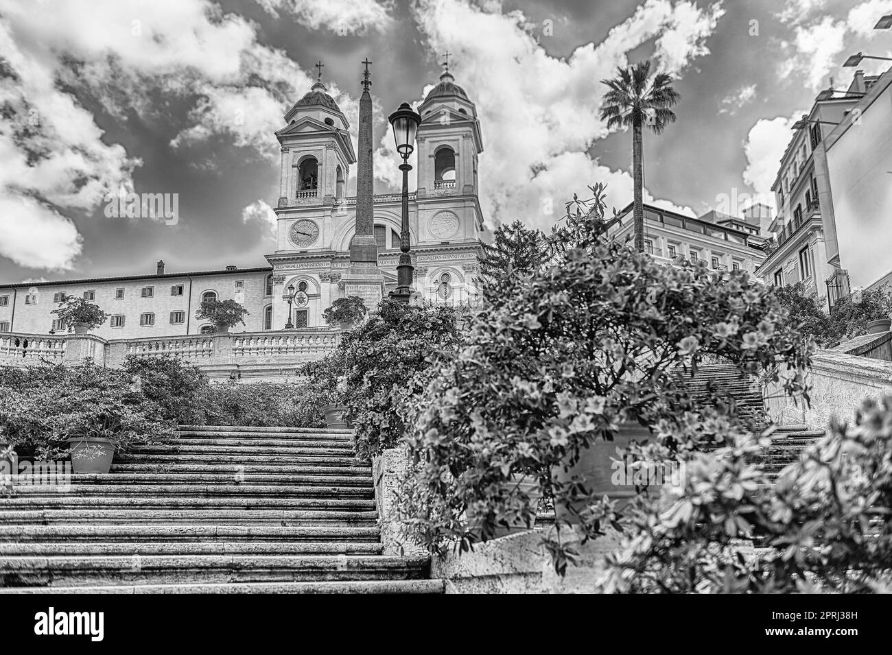 Monti in rome Black and White Stock Photos & Images - Alamy