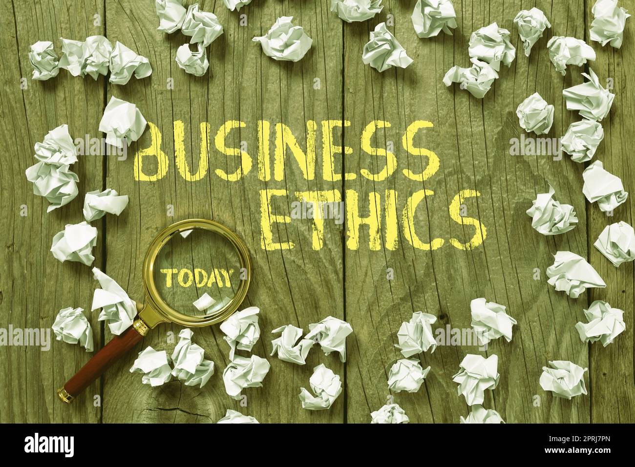 Writing displaying text Business EthicsMoral principles that guide the way a business behaves. Word Written on Moral principles that guide the way a business behaves Stock Photo