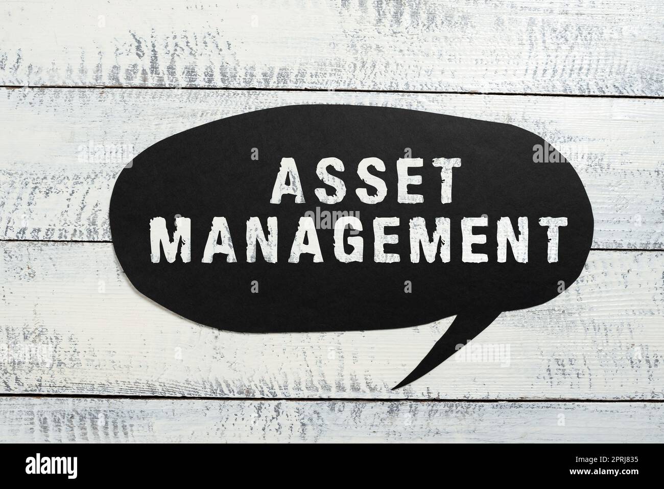 Inspiration showing sign Asset Managementsystematic process of