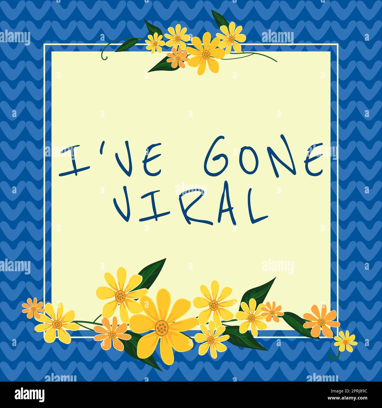 Conceptual display Ive have Gone Viralmedical term used to describe small infectious agent. Business showcase medical term used to describe small infectious agent Stock Photo