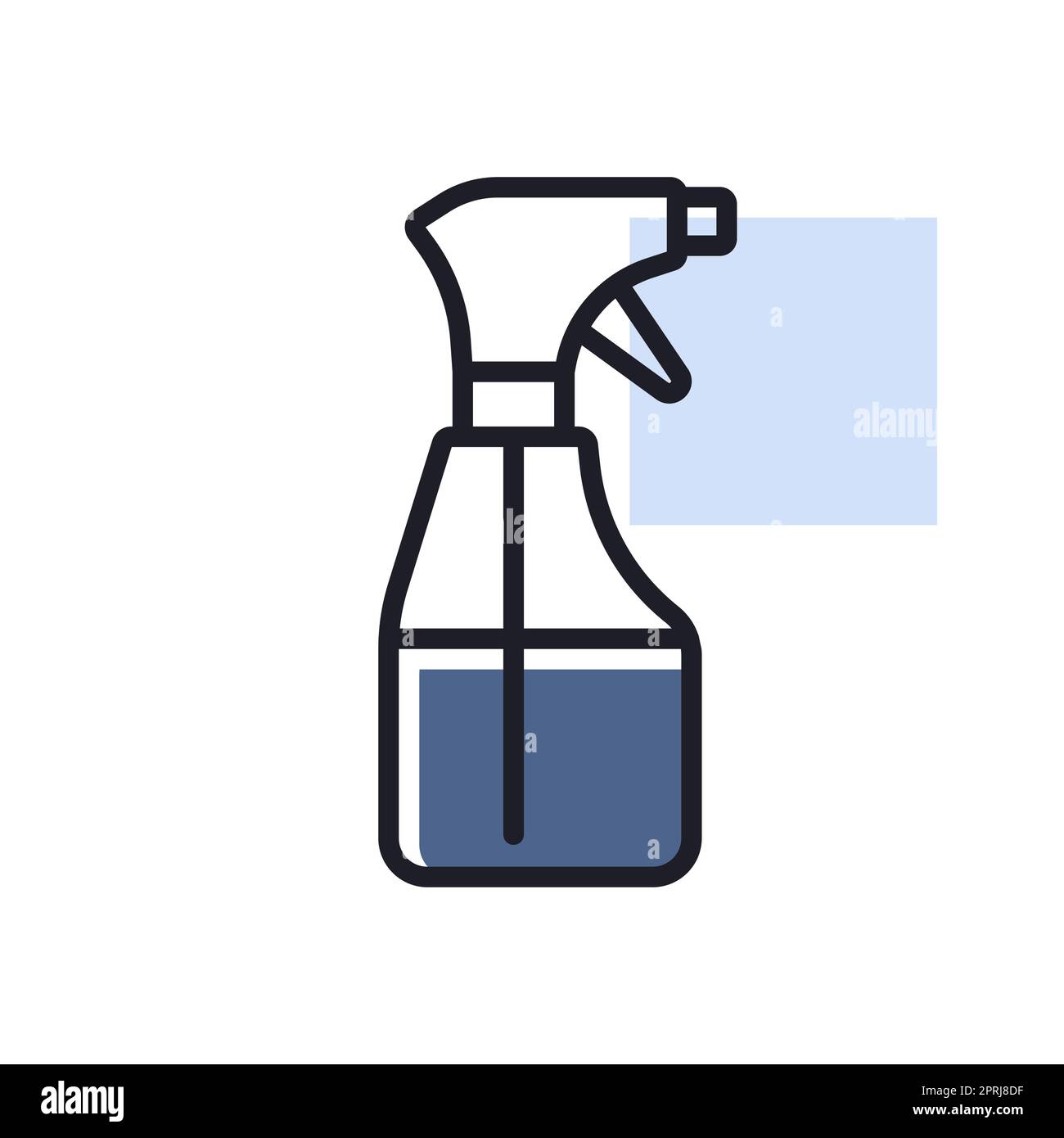 Cleaning spray bottle vector icon Stock Vector Image & Art - Alamy