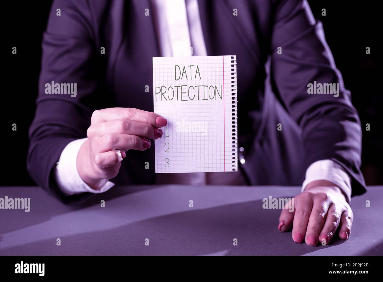 Conceptual caption Data ProtectionProtect IP addresses and personal data from harmful software. Business overview Protect IP addresses and personal data from harmful software Stock Photo