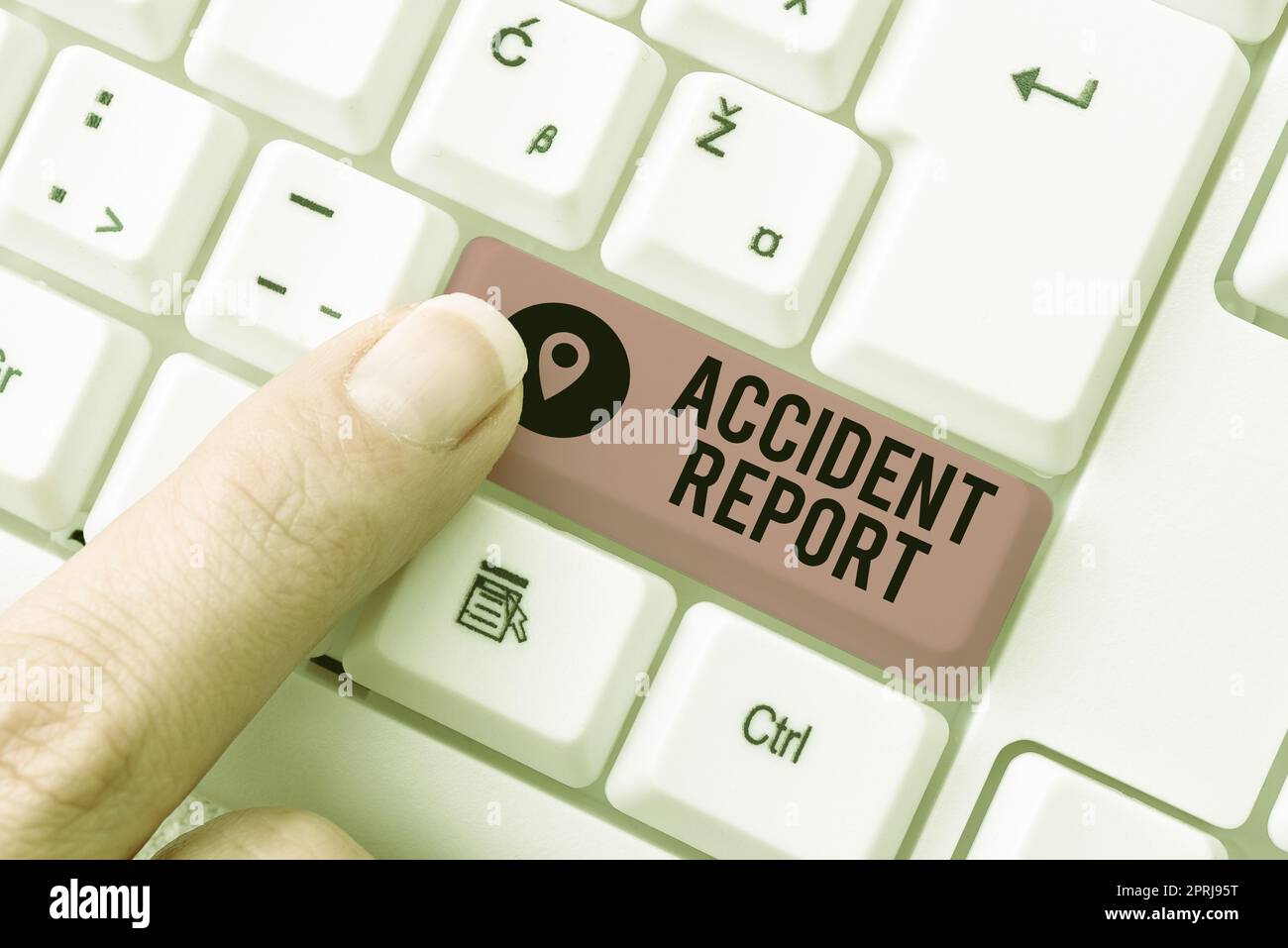 Inspiration showing sign Accident ReportA form that is filled out record details of an unusual event. Business concept A form that is filled out record details of an unusual event Stock Photo
