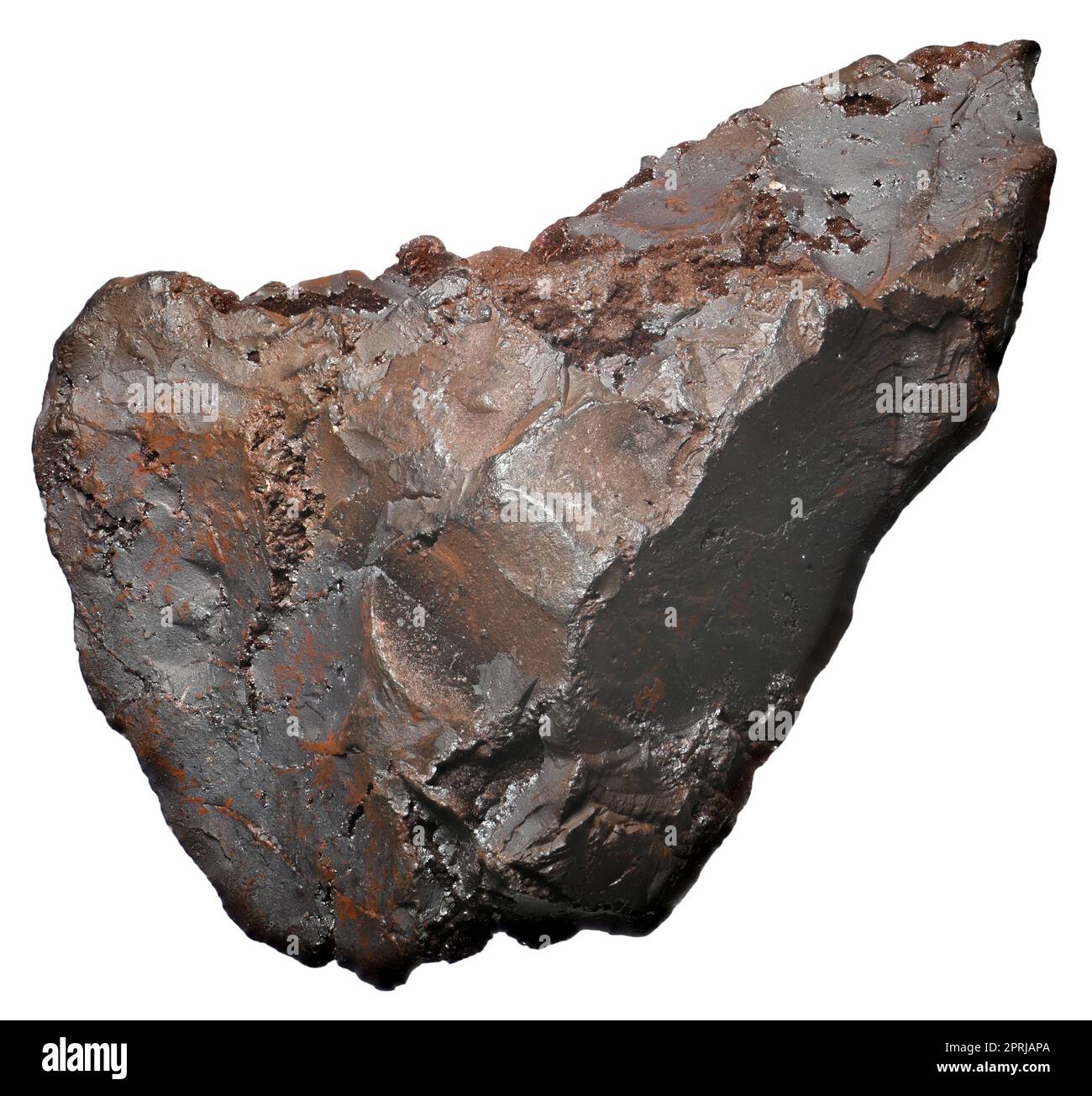 Hematite / Haematite (principal ore of iron) Stock Photo