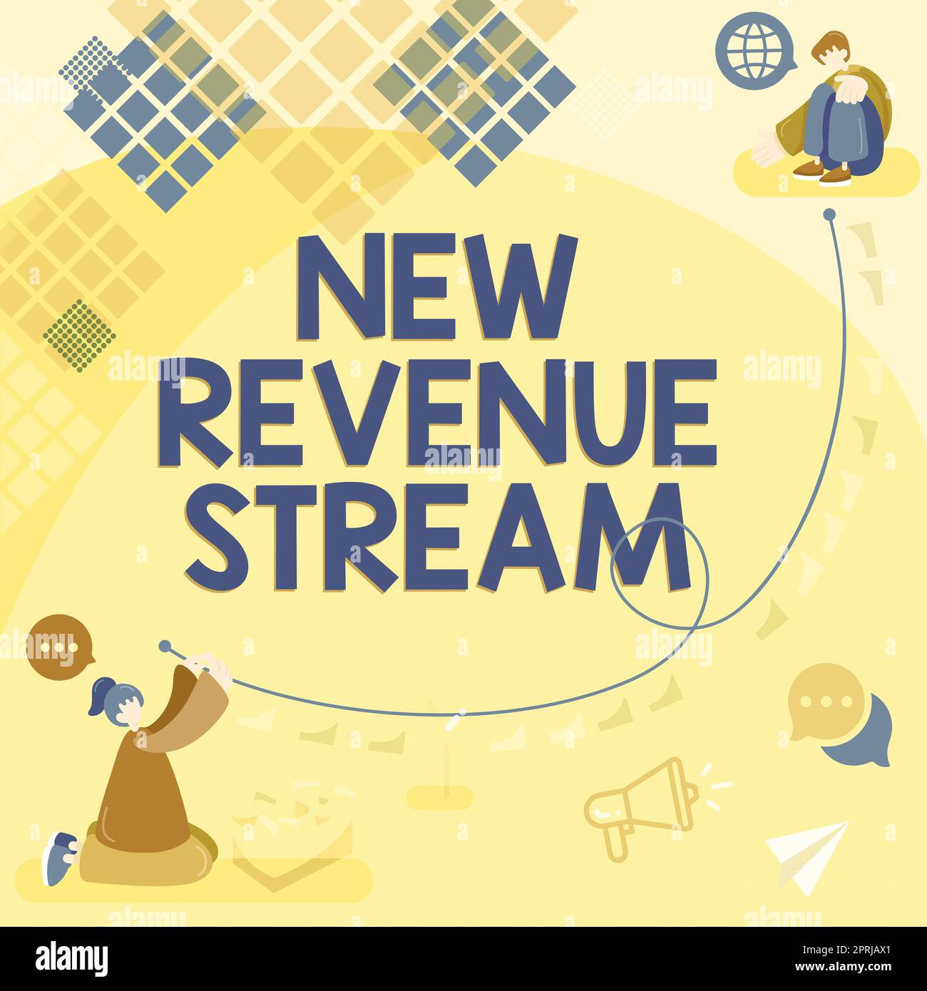 Text caption presenting New Revenue StreamAdditional Enhanced Source of ...