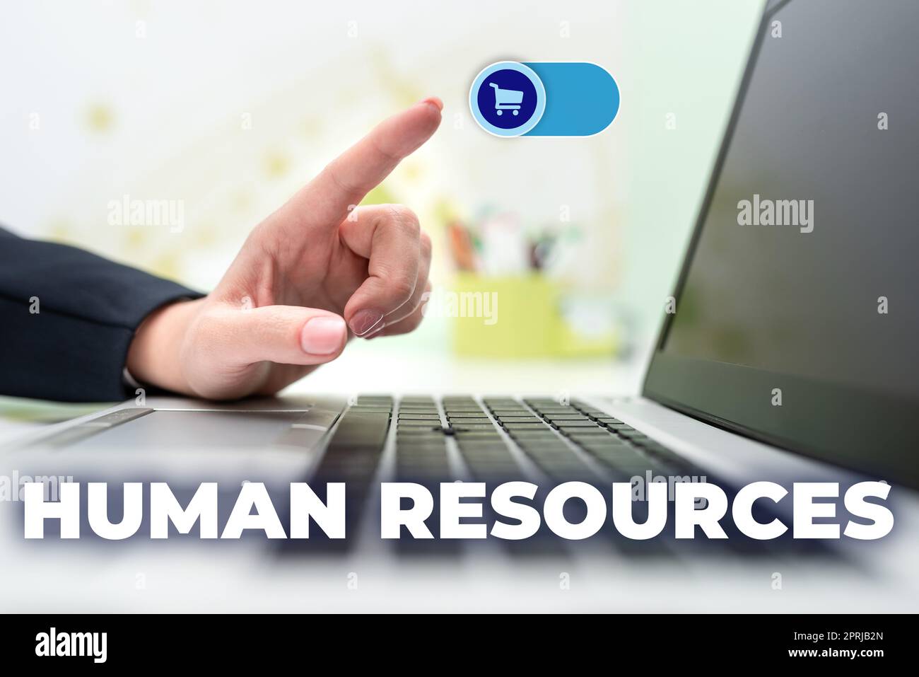 Inspiration showing sign Human ResourcesThe people who make up the workforce of an organization. Business concept The showing who make up the workforce of an organization Stock Photo