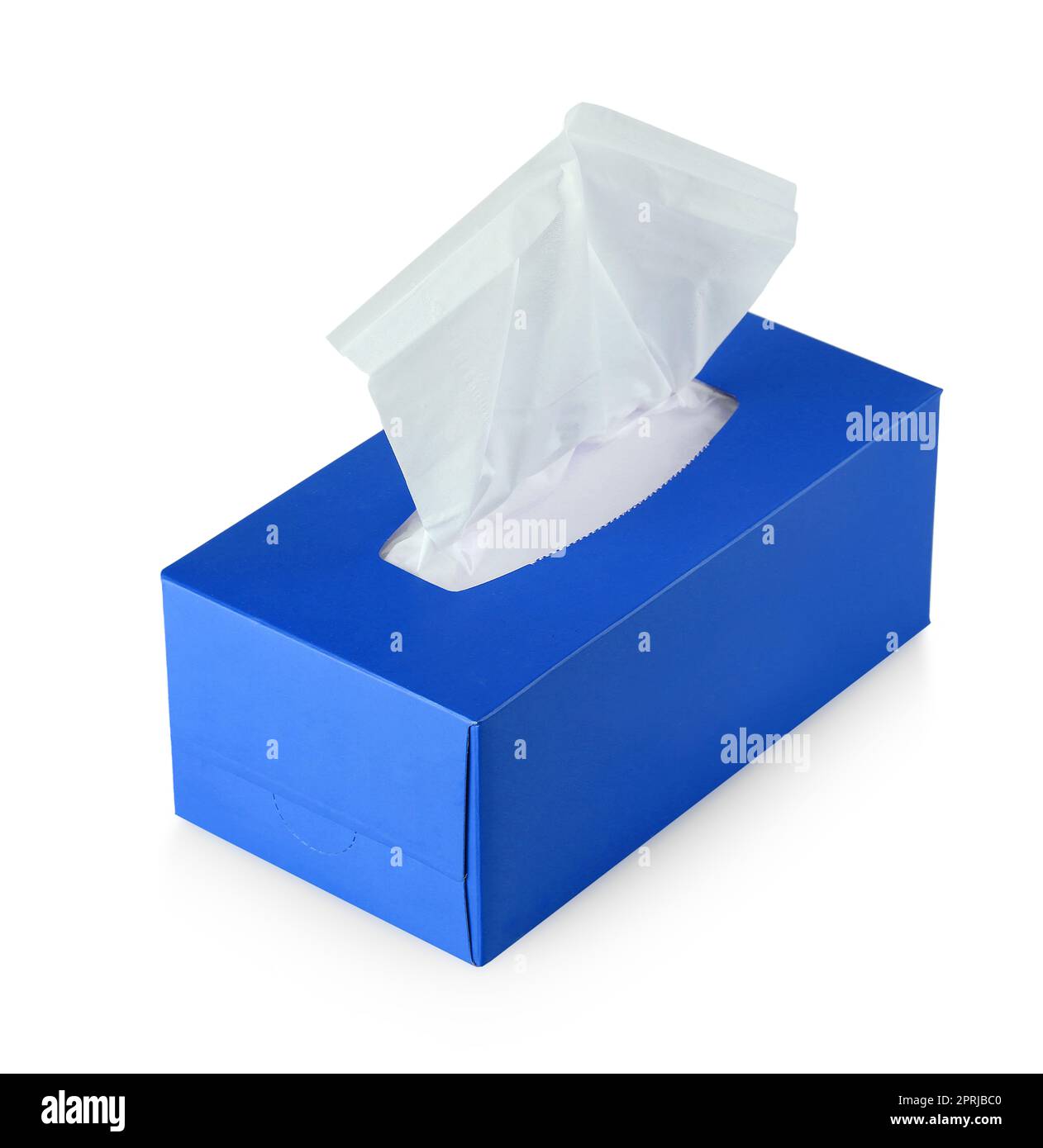 Blue Cleaning wipes isolated on white background Stock Photo - Alamy