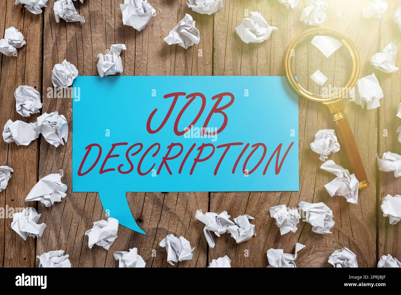 Inspiration showing sign Job DescriptionA document that describes the ...