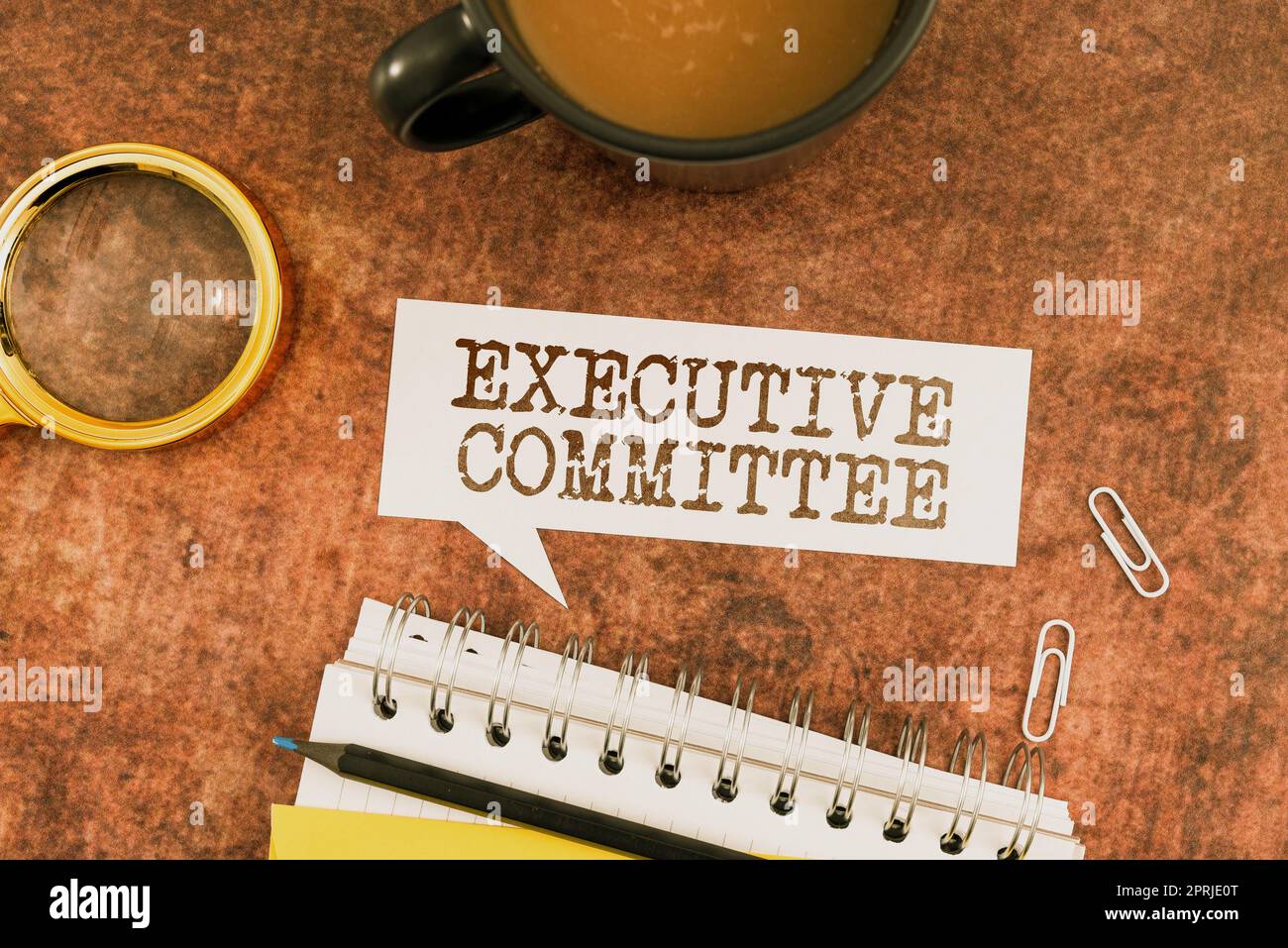 Inspiration showing sign Executive Committee. Conceptual photo Group of Directors appointed Has Authority in Decisions Stock Photo