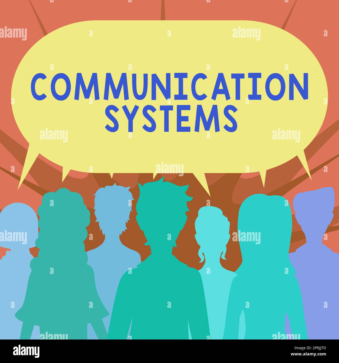 Sign displaying Communication Systems, Word for Flow of Information use