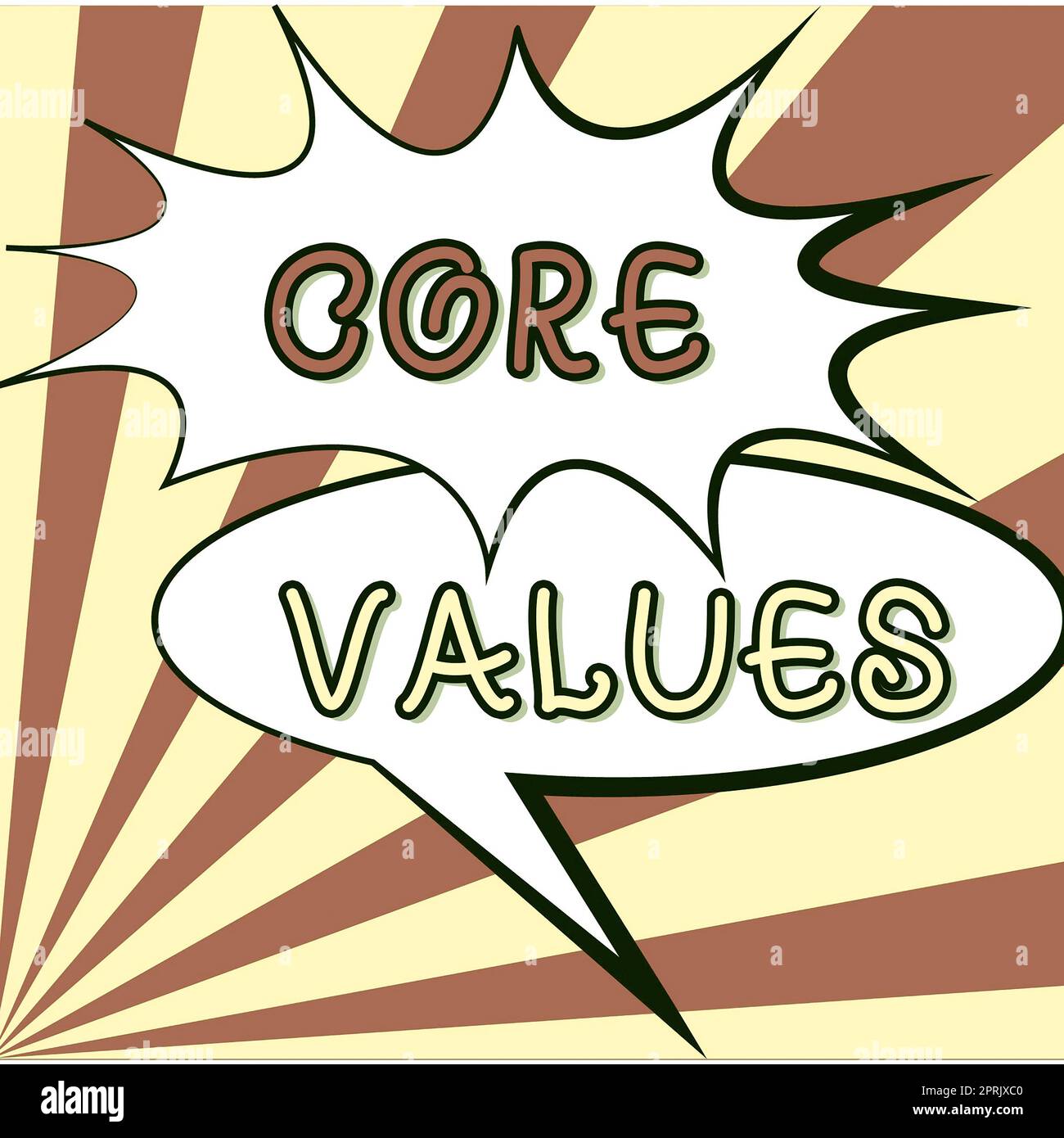 Handwriting text Core Values, Business showcase belief person or ...