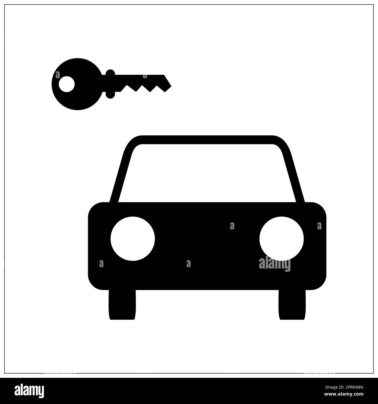 iso-7001-car-rental-sign-stock-photo-alamy