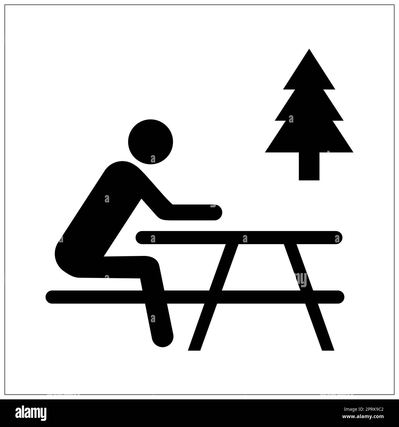 Picnic area symbol hires stock photography and images Alamy