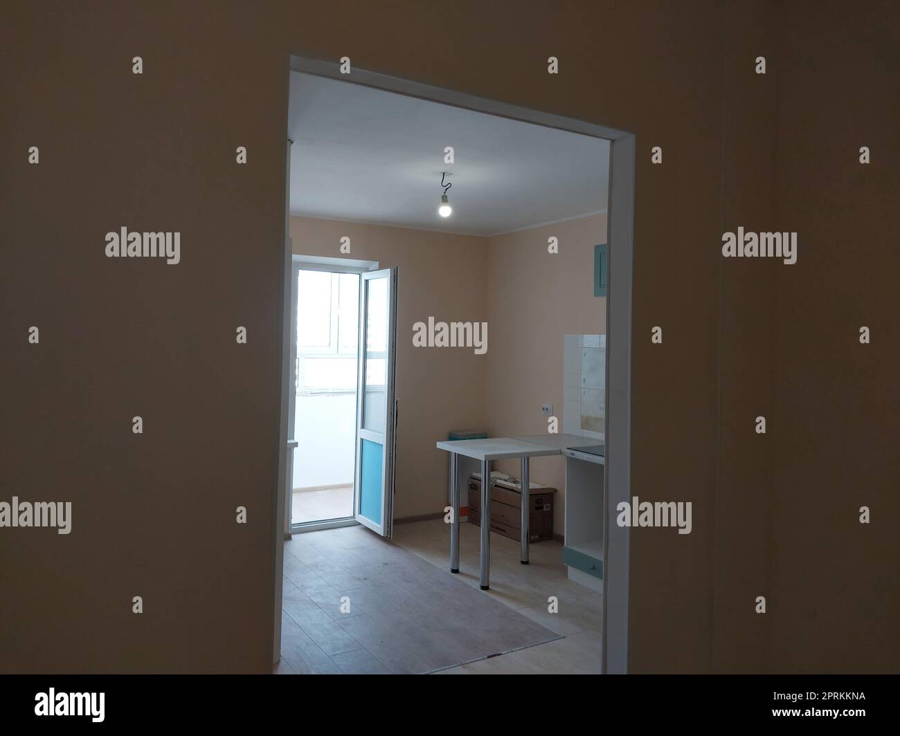 Picture of Modern minimalist apartment renovation in a the new building Stock ...