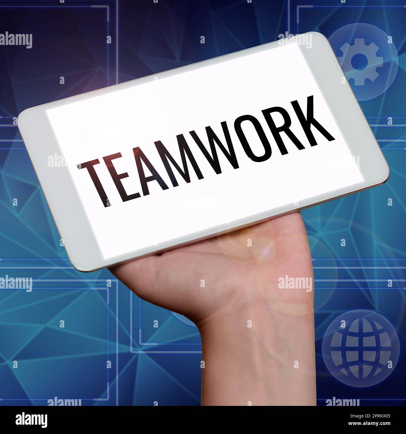 Hand writing sign Teamwork, Business concept the group s is collaborative effort to a