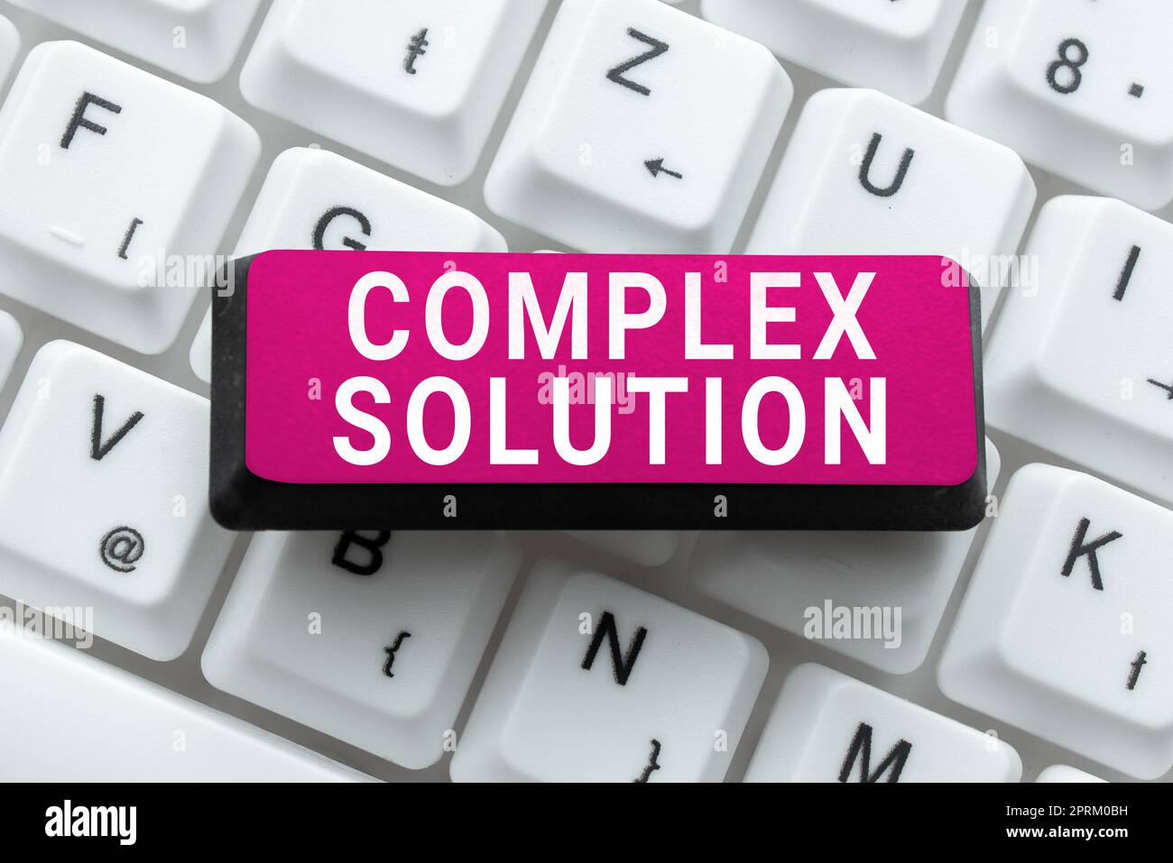 Inspiration showing sign Complex Solution, Word for computer time or service including data processing services Abstract Creating Safe Internet Experi Stock Photo
