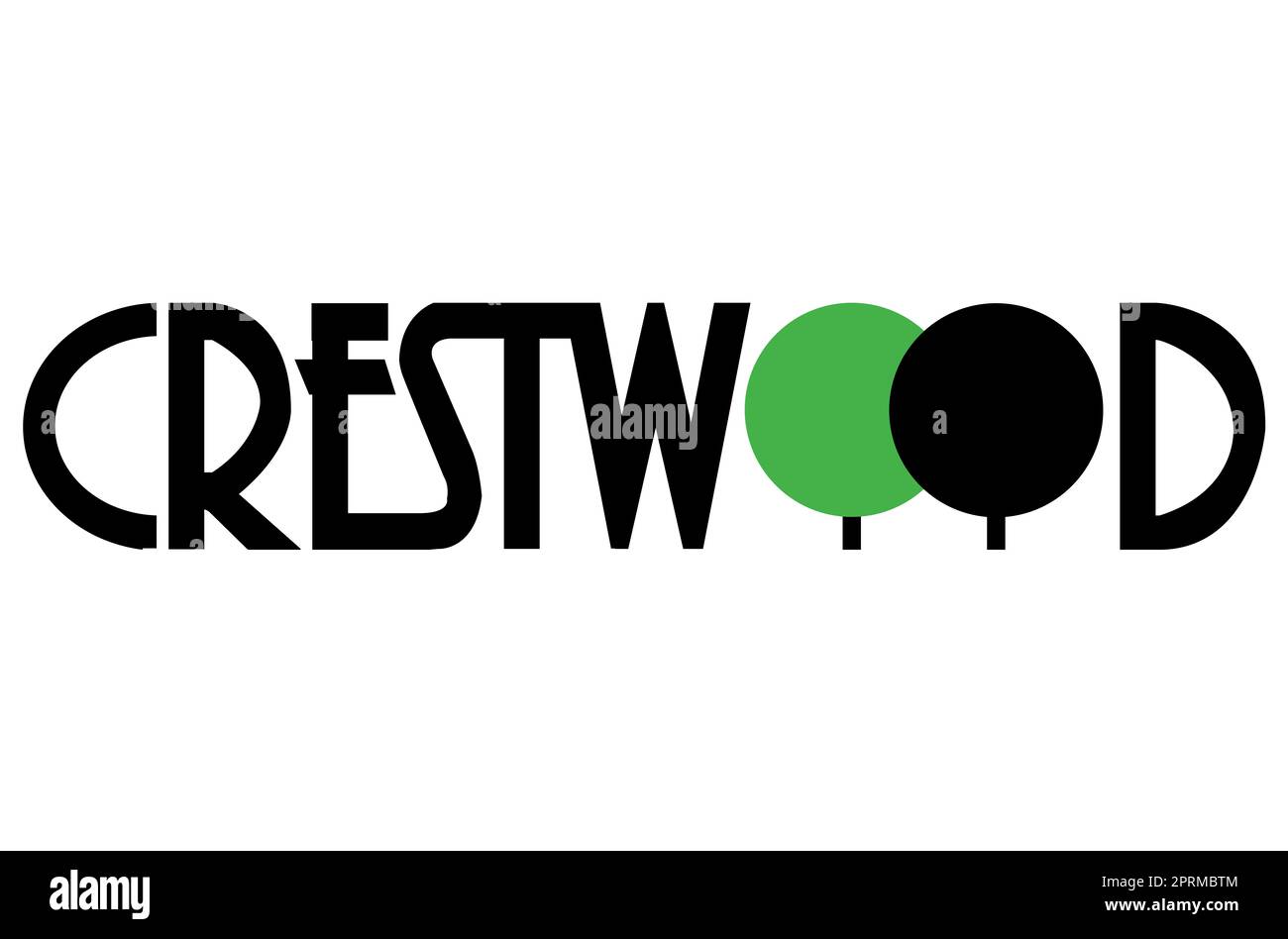 The flag of the city of Crestwood City Missouri USA Stock Photo Alamy