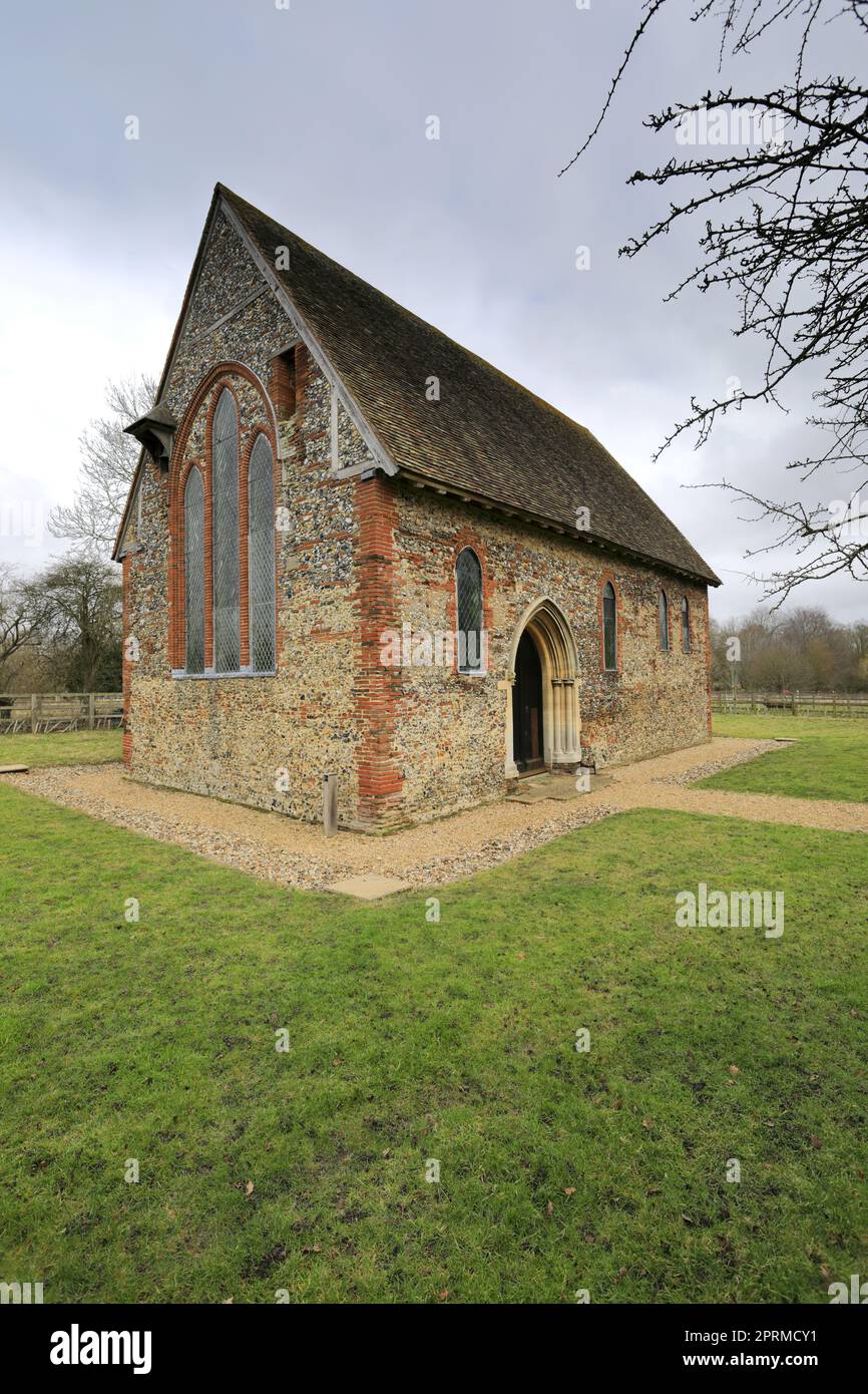 St Nicholas Chapel, Coggeshall village, Essex, England, UK Stock Photo