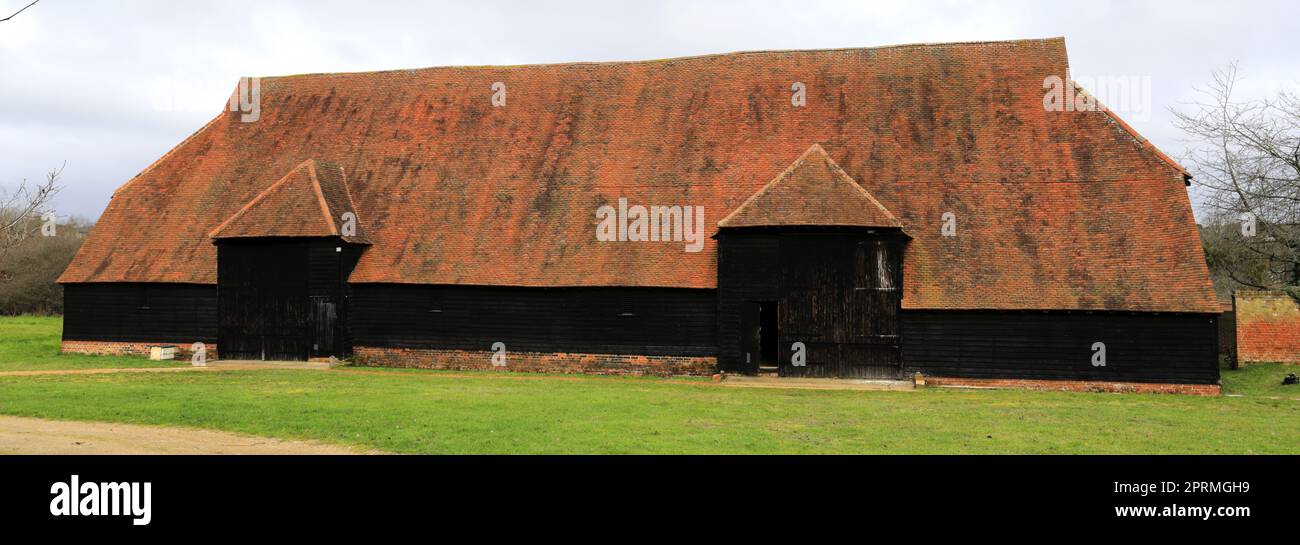 The Grange Barn in Coggeshall village, Essex, England. Stock Photo