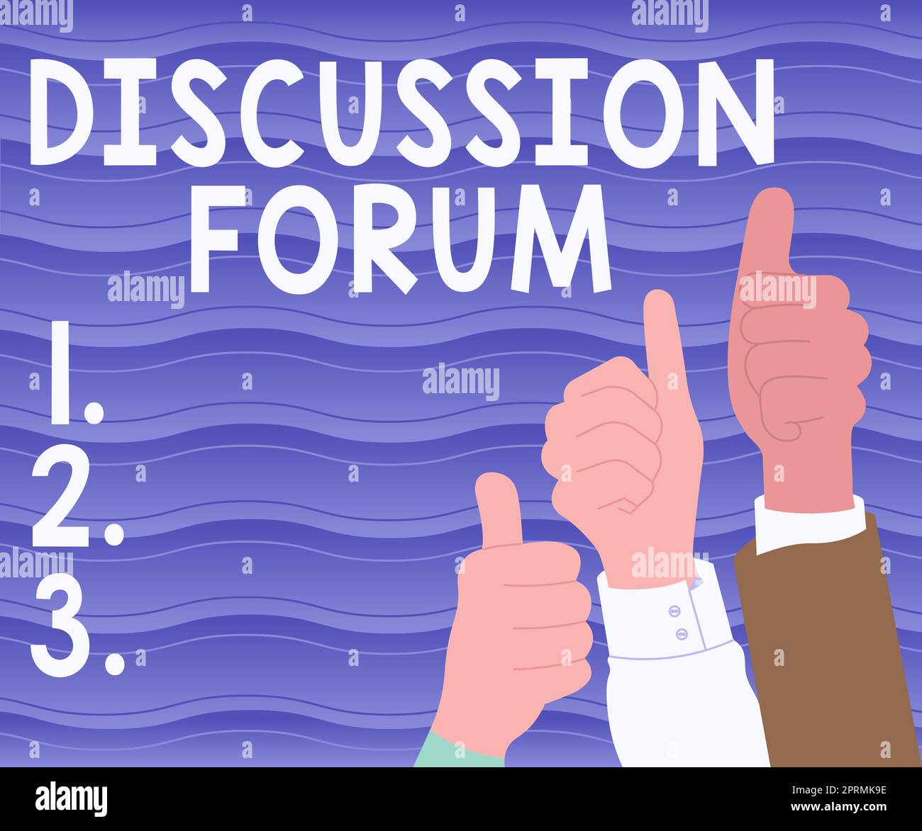 Text showing inspiration Discussion Forum, Concept meaning practice of