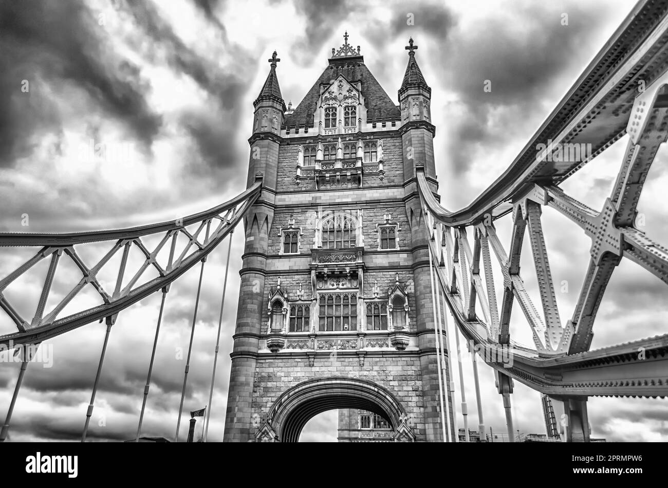 Tower Bridge, iconic landmark in London, UK Stock Photo - Alamy