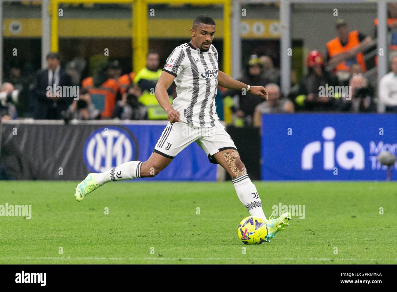 Milan Italy april 26 2023 Inter vs Juventus Coppa Italia