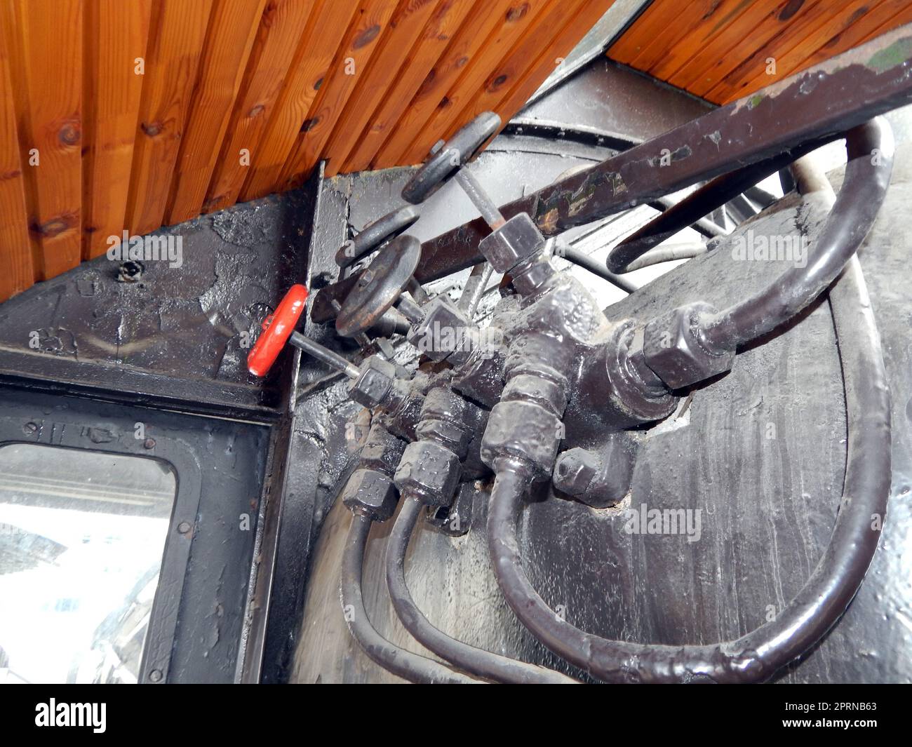 Interior of a railway car in a train Stock Photo - Alamy