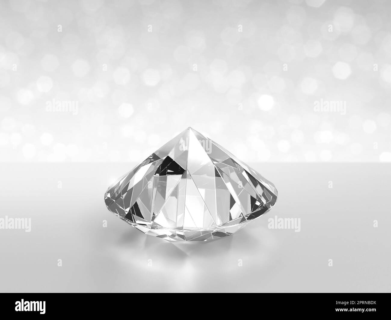 White hot sale diamond gem